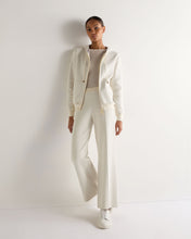 Load image into Gallery viewer, N.Peal Women's Double Faced Cotton Blend Hoodie New Ivory White
