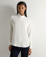 Load image into Gallery viewer, N.Peal Women's Rochelle Silk Shirt White
