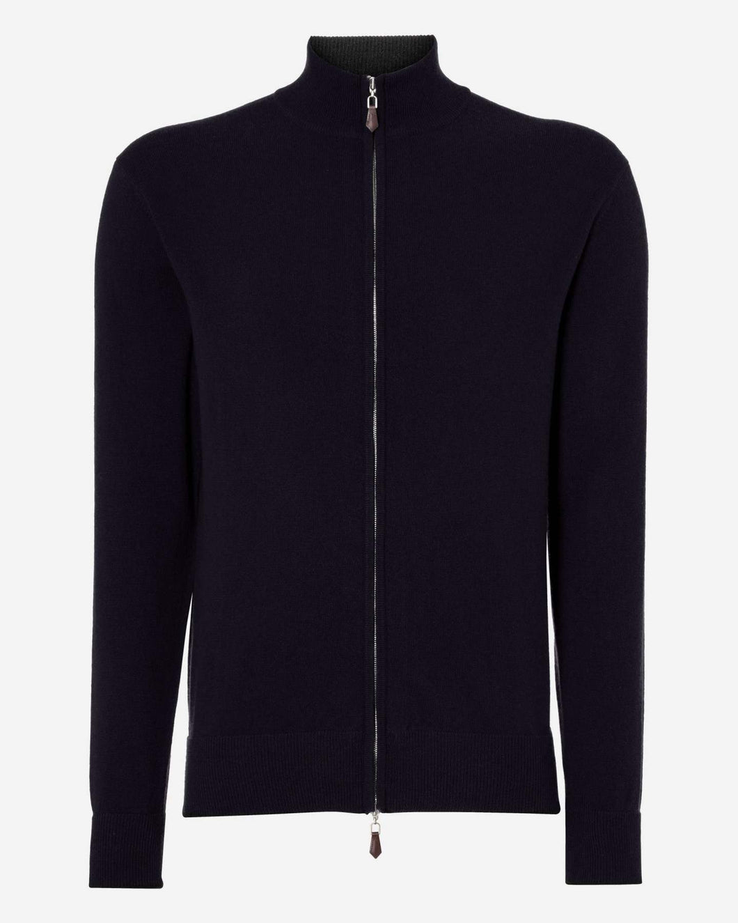 Men's The Knightsbridge Zip Sweater in Navy