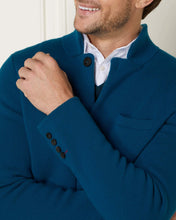 Load image into Gallery viewer, N.Peal Men&#39;s Milano Cashmere Jacket Moroccan Blue
