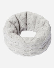 Load image into Gallery viewer, N.Peal Unisex Cable Cashmere Snood Fumo Grey
