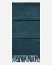 Load image into Gallery viewer, N.Peal Unisex Woven Cashmere Scarf Lugano Blue
