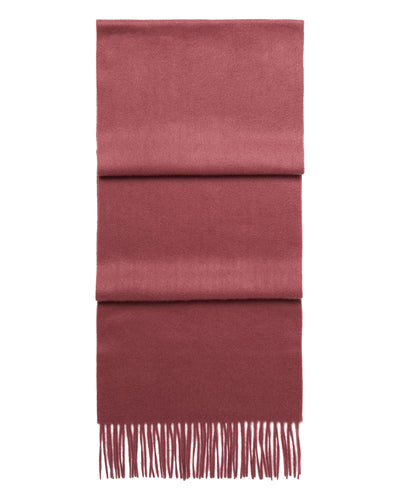 N.Peal Unisex Woven Cashmere Scarf Barberry Pink
