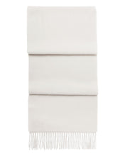 Load image into Gallery viewer, N.Peal Unisex Woven Cashmere Scarf Snow Grey
