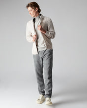 Load image into Gallery viewer, N.Peal Cable Zip Through Jacket Snow Grey Dark Grey
