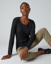 Load image into Gallery viewer, Women&#39;s Superfine Roll Neck Cashmere Jumper Dark Charcoal Grey

