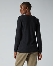 Load image into Gallery viewer, Women&#39;s Superfine Roll Neck Cashmere Jumper Dark Charcoal Grey
