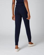 Load image into Gallery viewer, N.Peal Women&#39;s Plain Cashmere Lounge Trousers Navy Blue
