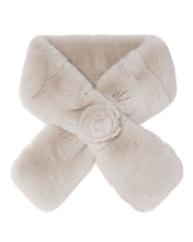 Load image into Gallery viewer, Fur Neck Warmer Sand Brown
