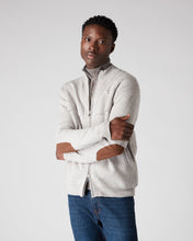 Load image into Gallery viewer, N.Peal Men&#39;s Wool Blend Casual Jacket Fumo Grey
