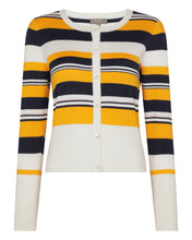 Load image into Gallery viewer, N.Peal Women&#39;s Stripe Cardigan Multi
