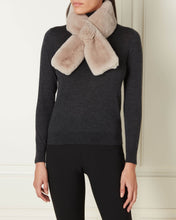 Load image into Gallery viewer, Fur Neck Warmer Sand Brown
