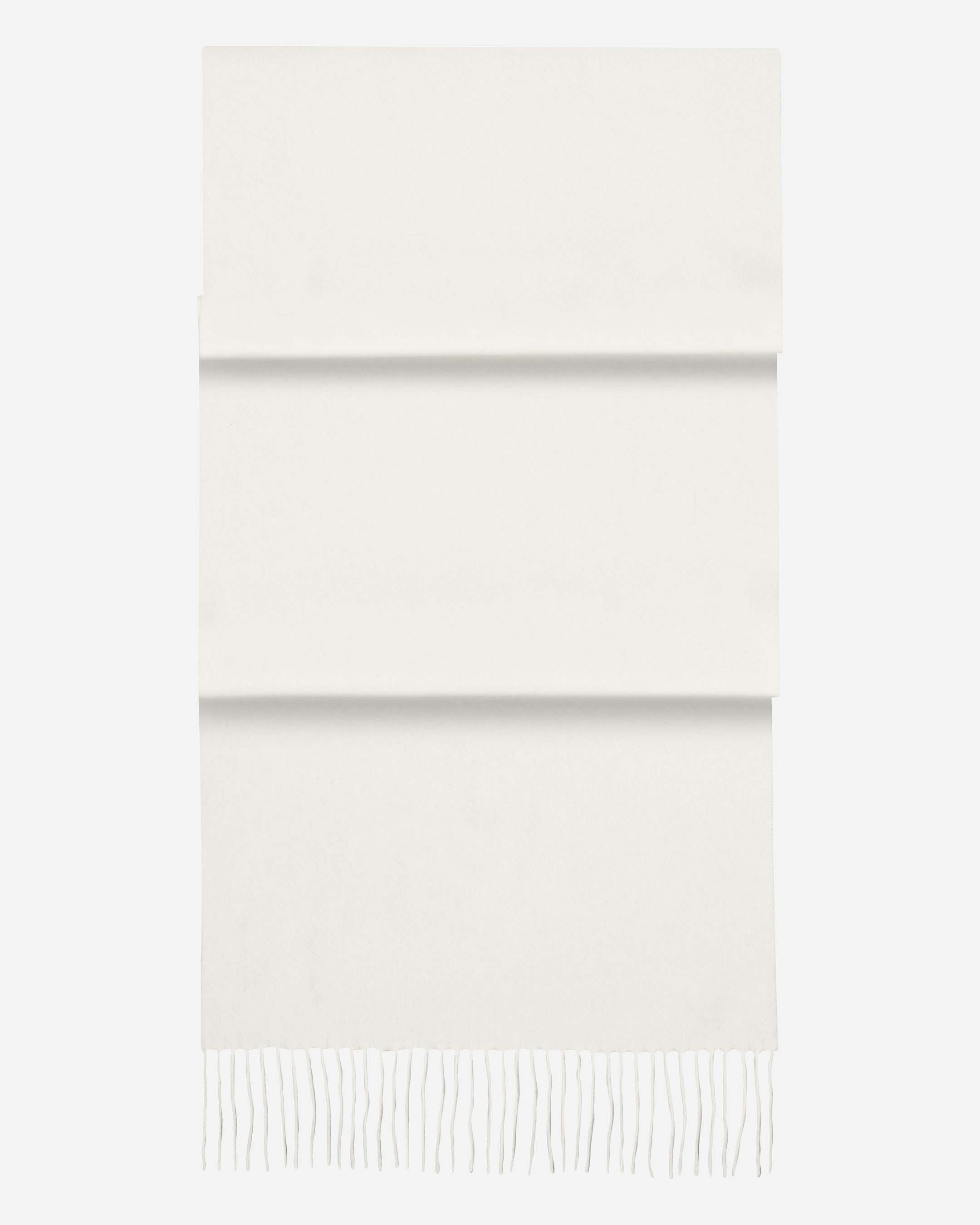 Large Woven Cashmere Scarf New Ivory White