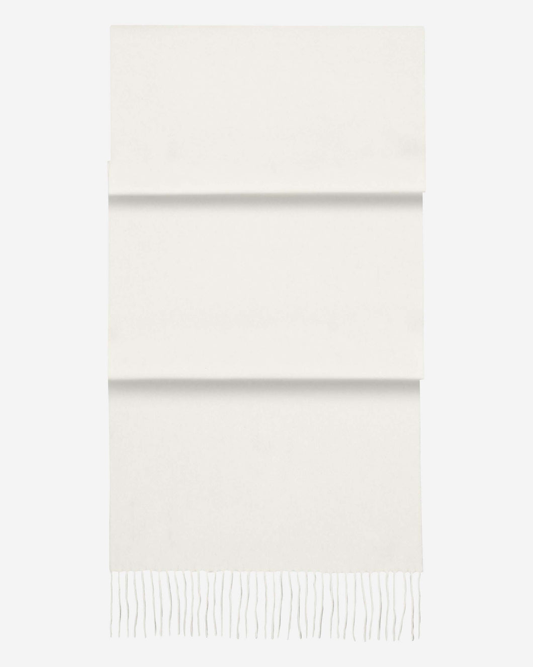 Large Woven Cashmere Scarf New Ivory White