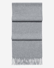 Load image into Gallery viewer, Woven Cashmere Scarf Flannel Grey
