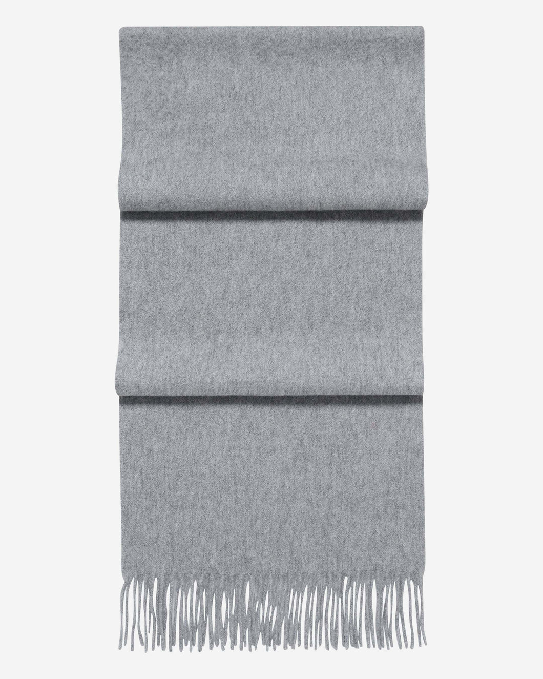 Woven Cashmere Scarf Flannel Grey