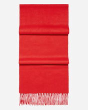 Load image into Gallery viewer, Unisex Woven Cashmere Scarf Riding Red
