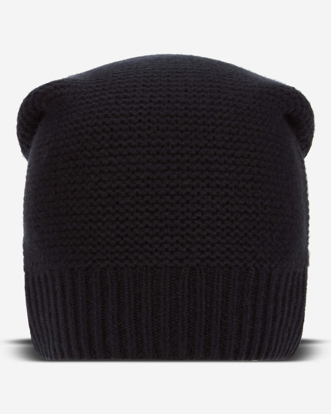 Unisex Beanie Cashmere Hat Black
