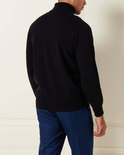 Load image into Gallery viewer, The Trafalgar Polo Neck Cashmere Jumper Black
