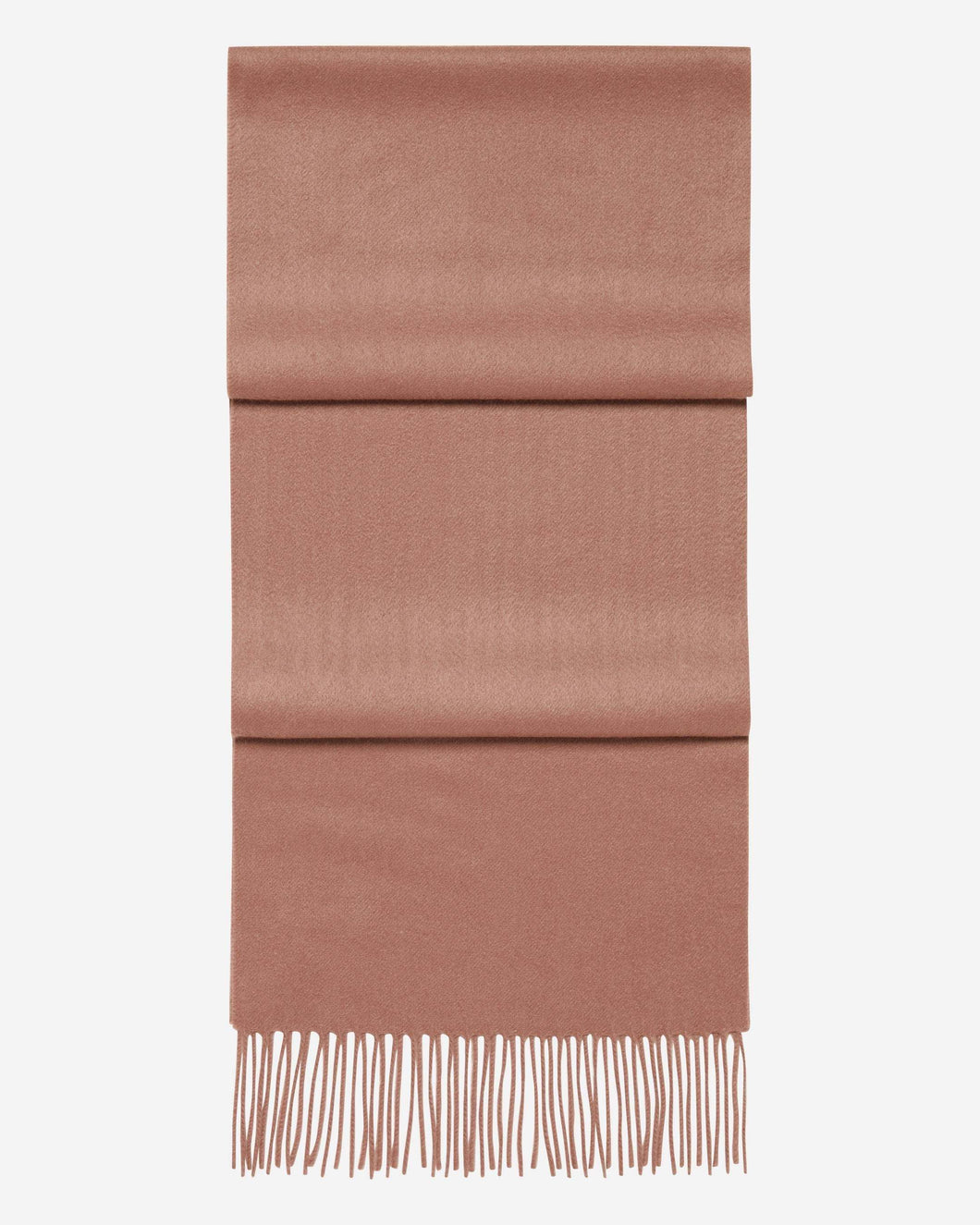 N.Peal Unisex Woven Cashmere Scarf Coconut Brown