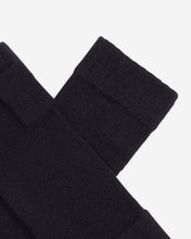 Load image into Gallery viewer, Unisex Fingerless Cashmere Gloves Navy Blue
